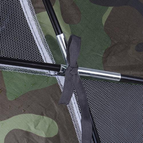 Cheap Goat Tents 3 4 Person Single Layer Camouflage Outdoor Tent Manual Single Layer Thickening Waterproof Sunscreen Camouflage Camping Tent   